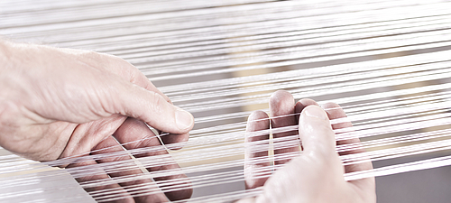 Original fibers made from recycled PET Recycled yarn with original fiber quality