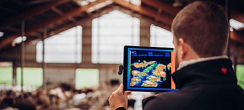 Stable climate check for optimum animal welfare Stable climate check - measurement and advice for a healthy stable climate