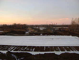 HUESKER geofabric for extensive functions