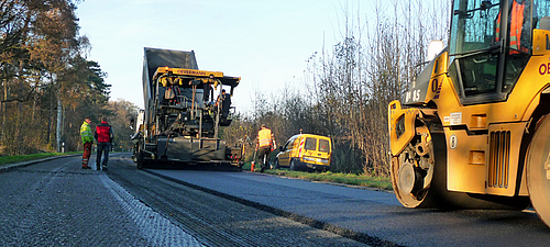 Efficient Production of Durable Roads with Roller and Termachine Production of resistant road with roller and termachine