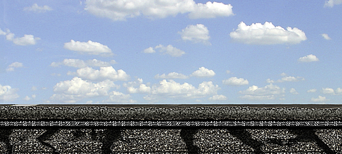 Rehabilitation Process Road layer profile: rehabilitation process with asphalt layers and laying on the binder