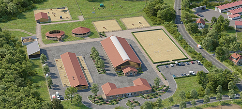 Effective ventilation for horse stables - Lubratec solutions Lubratec ventilation systems for horse stables