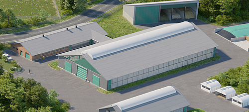 Lubratec - Optimum ventilation and lighting in dairy and cattle barns Modern barn solutions for healthy dairy cows and cattle