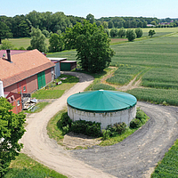 Cogatec Self-supporting Weatherproof Silo Cover