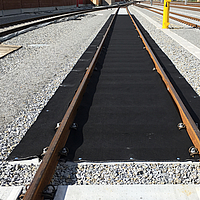 Environmental protection on train tracks: Geo-composites prevent oil pollution