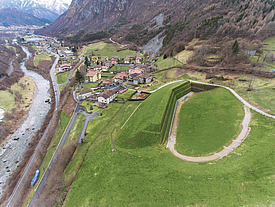 Natural habitat: Fortrac Nature embankment solution in harmony with nature