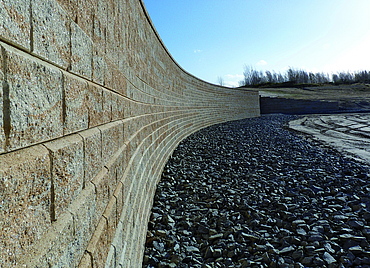 Completed wall
