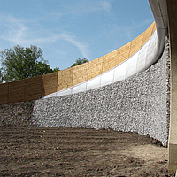 Fortrac Gabion at the Game Bridge in the Netherlands