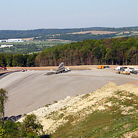 Construction site: environmental protection through HUESKER surface sealing